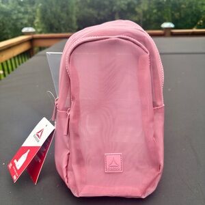 Reebok Women’s Thea Crossbody Sling Bag Sac in Boundouliere Pink Backpack